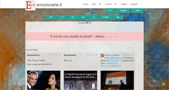 Desktop Screenshot of emozionarte.it