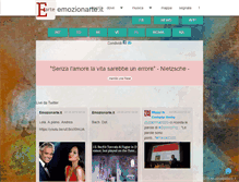 Tablet Screenshot of emozionarte.it